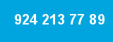 924 213 77 89